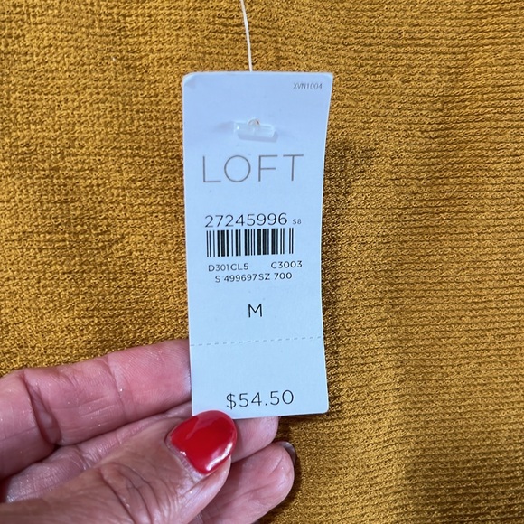NWT Loft knit top size medium - Picture 3 of 7